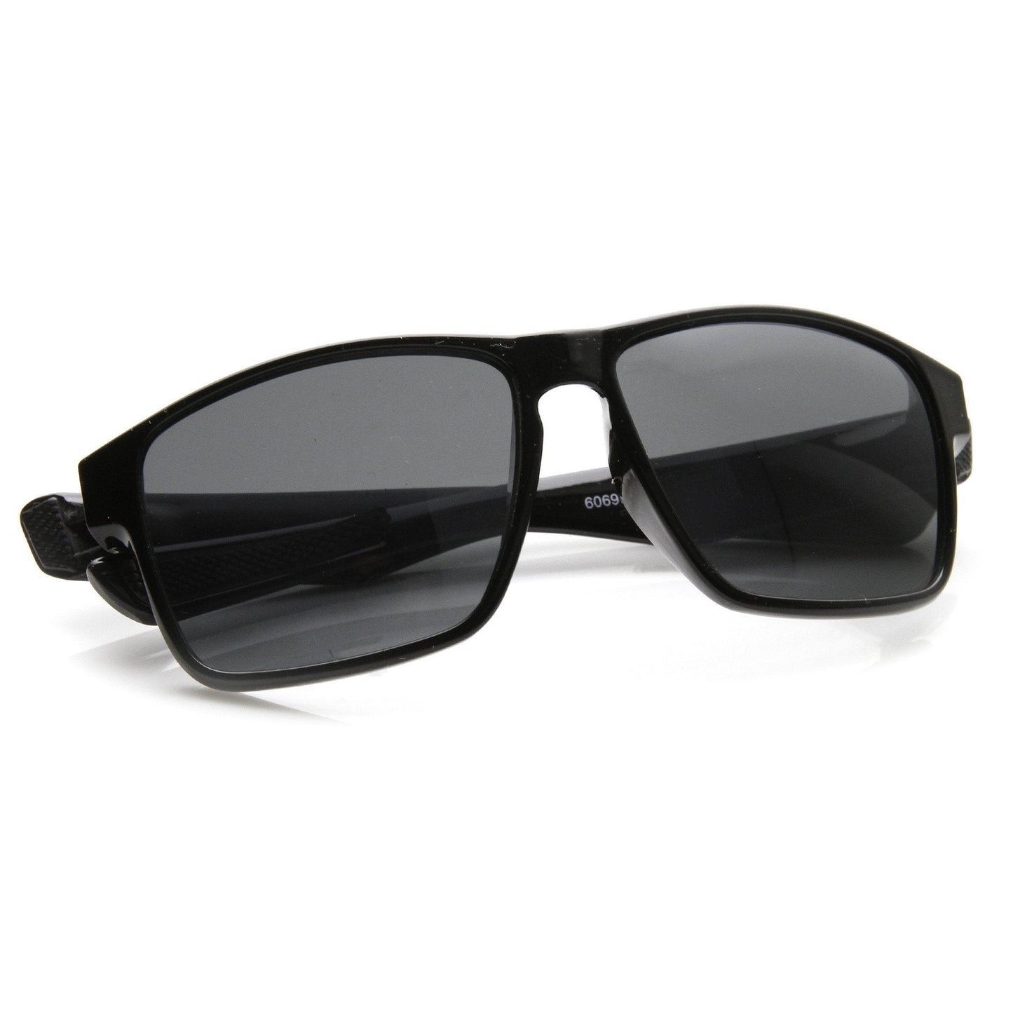 Sports Wide Frame Horned Rim