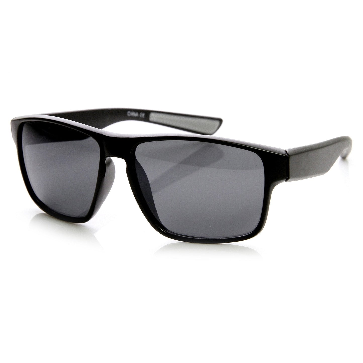 Sports Wide Frame Horned Rim