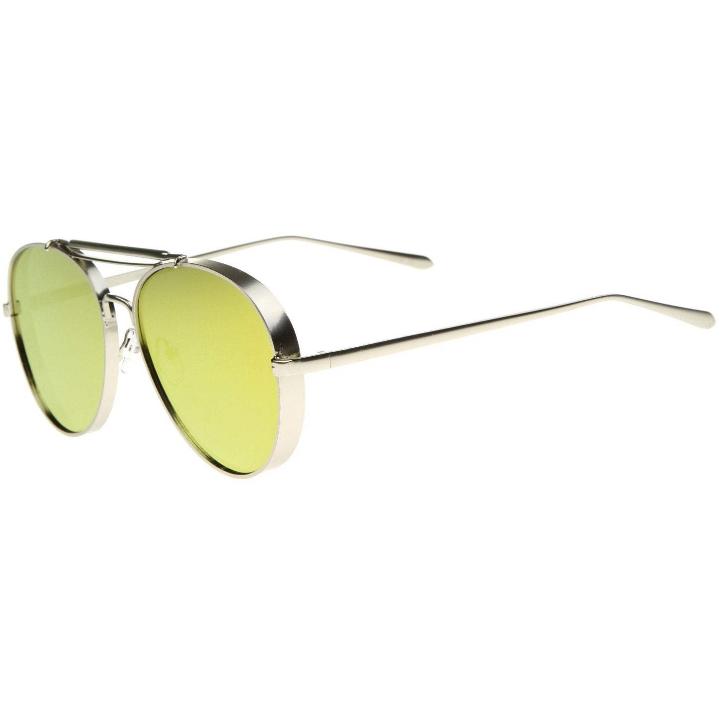 Metal Side Cover Aviator Sunglasses