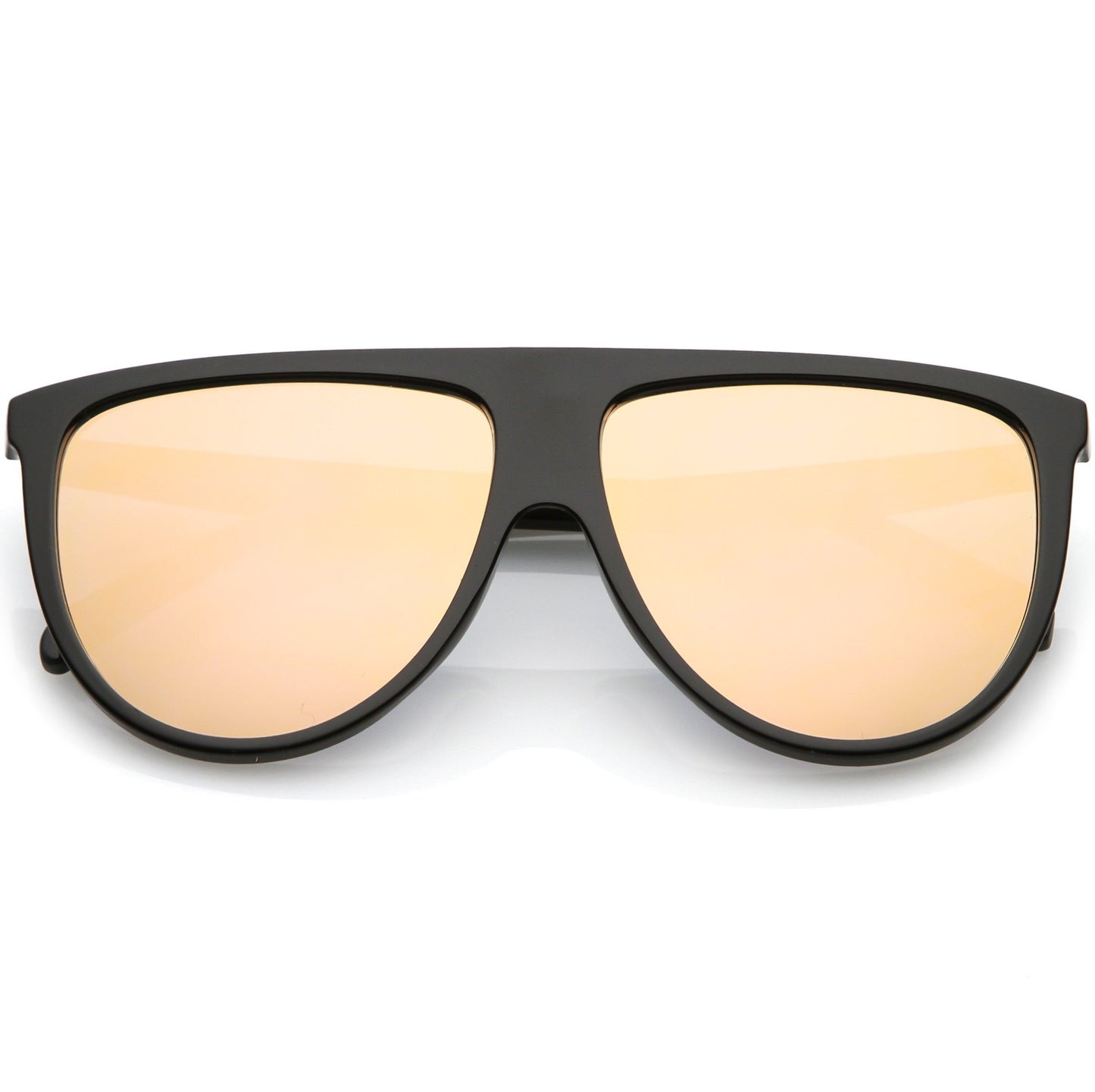 Space Trance Flat Top Mirrored Flat Lens Sunglasses