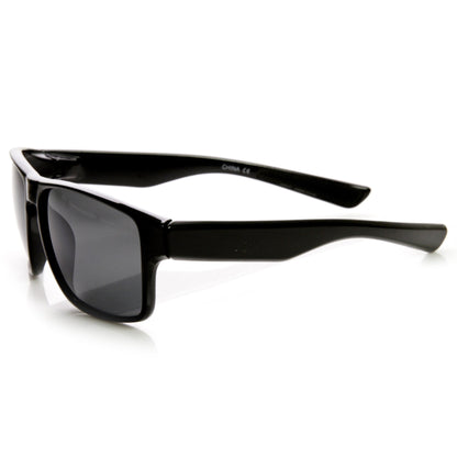 Sports Wide Frame Horned Rim