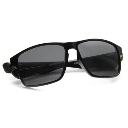 Sports Wide Frame Horned Rim