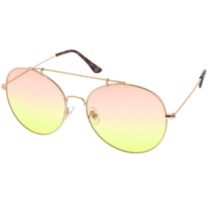 Retro Gradient Lens Sunglasses