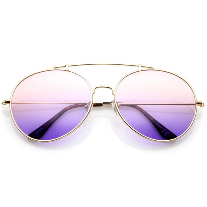 Retro Gradient Lens Sunglasses