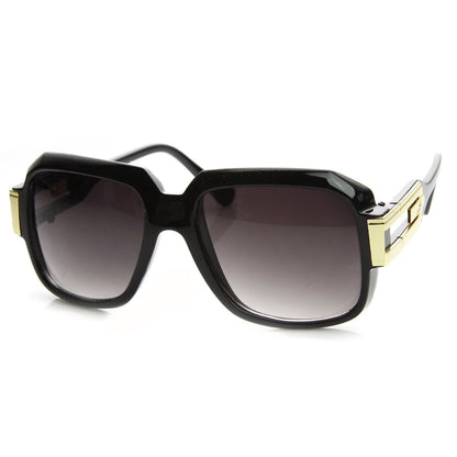Square 80's Euro Aviator Sunglasses