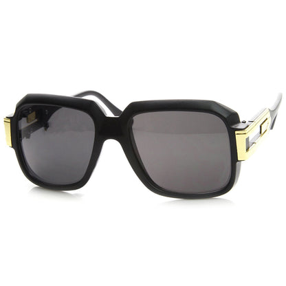 Square 80's Euro Aviator Sunglasses