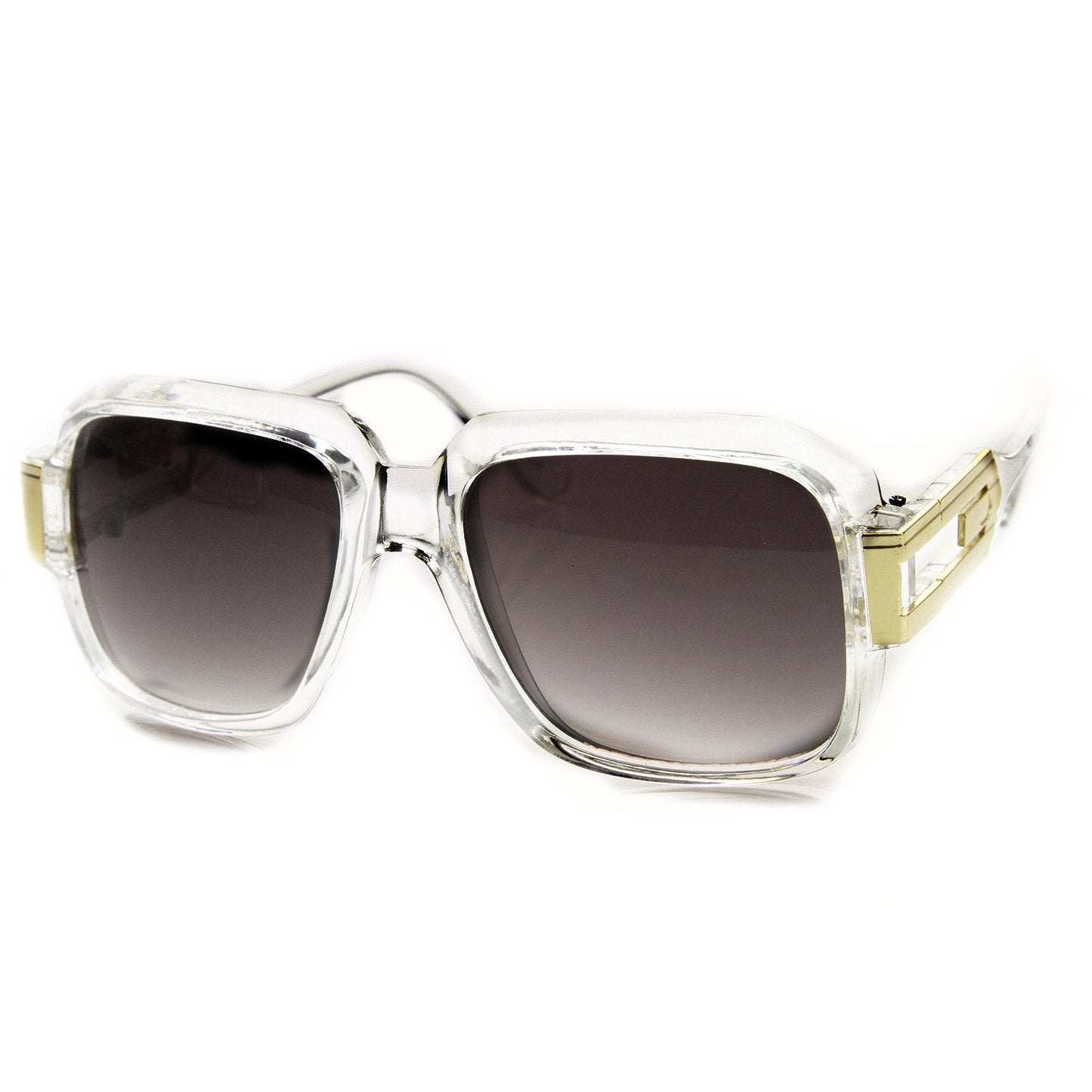 Square 80's Euro Aviator Sunglasses