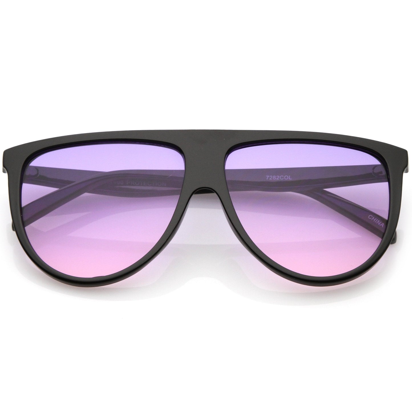 Retro Color Gradient Lens Sunglasses