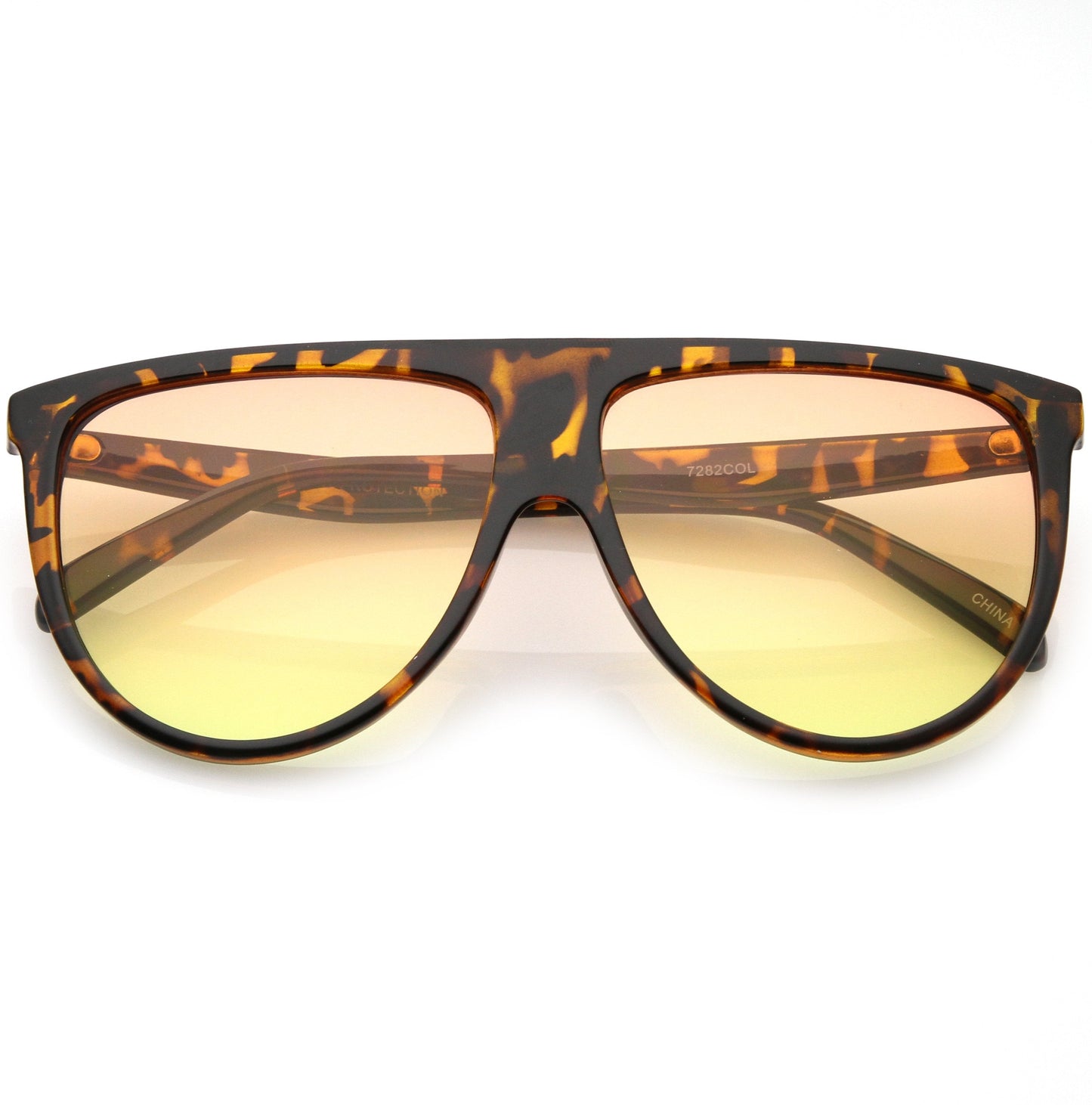 Retro Color Gradient Lens Sunglasses