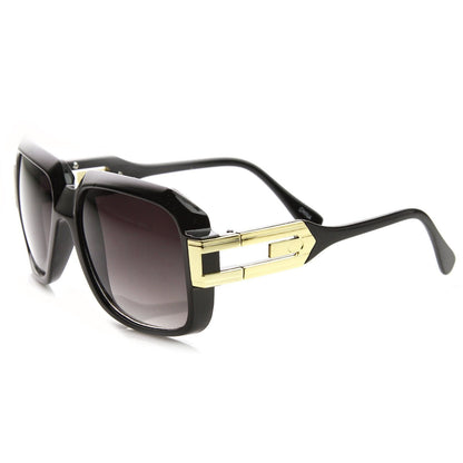 Square 80's Euro Aviator Sunglasses